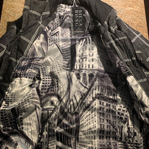 Billabong 3/4 length winter jacket - Picture 2 of 4